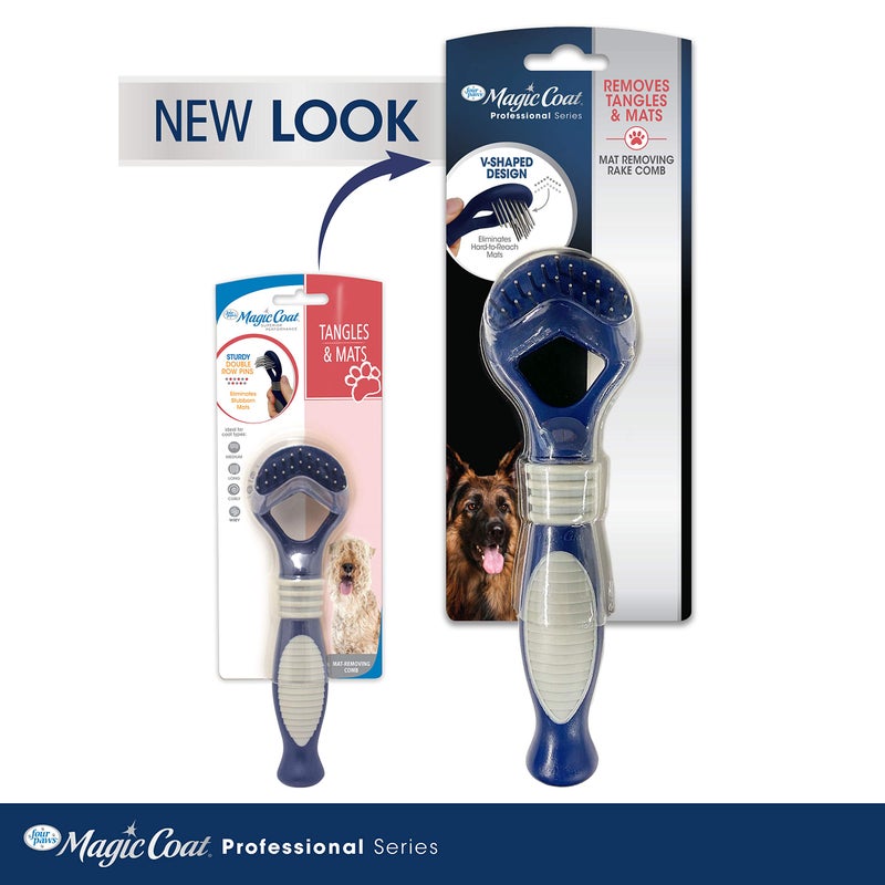Four Paws Magic Coat Professional Series Grooming Dematting Comb for Dogs, 1 Count - Image 5